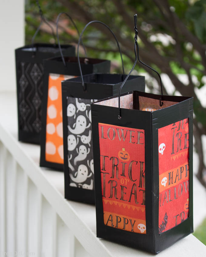 Milk Carton Lanterns